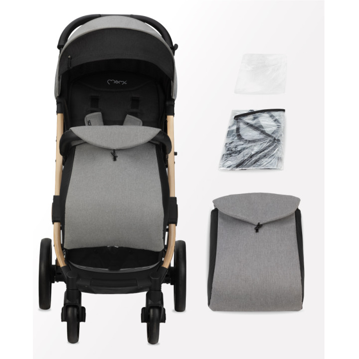 MoMi ESTELLE DAKAR stroller GRAY
