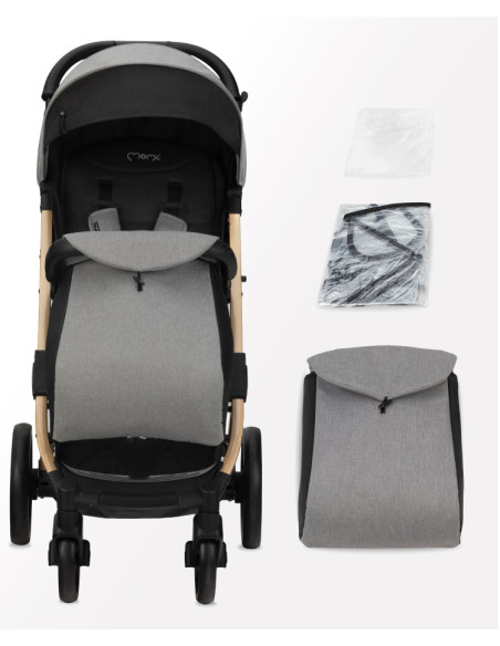 MoMi ESTELLE DAKAR stroller GRAY
