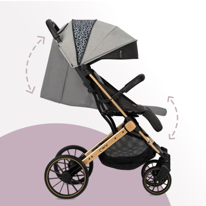 MoMi ESTELLE DAKAR stroller GRAY