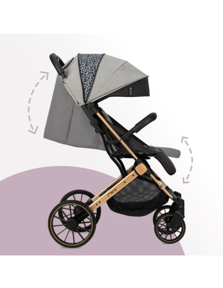 MoMi ESTELLE DAKAR stroller GRAY