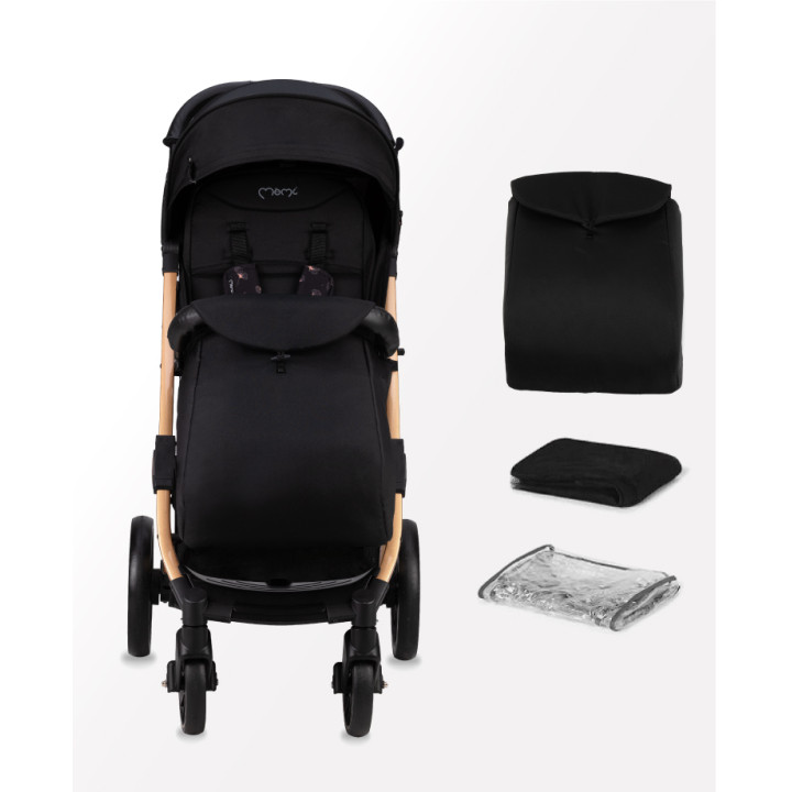 MoMi ESTELLE DAKAR stroller BLACK