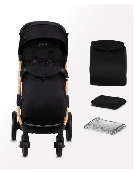 MoMi ESTELLE DAKAR stroller BLACK