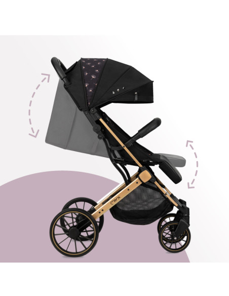 MoMi ESTELLE DAKAR stroller BLACK