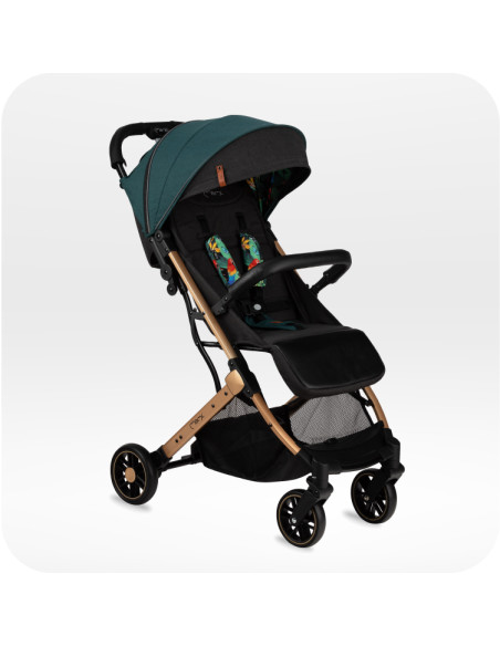 MoMi ESTELLE GOLD stroller GREEN