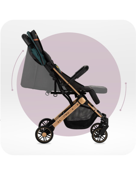MoMi ESTELLE GOLD stroller GREEN