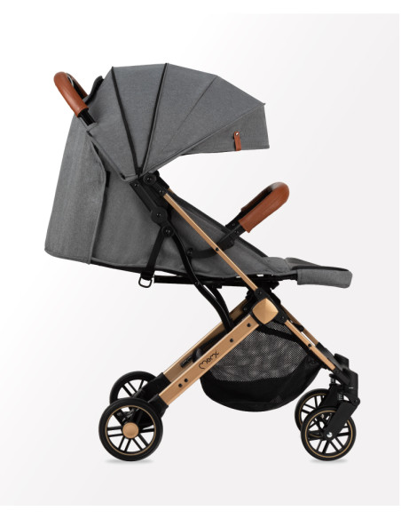 MoMi ESTELLE GOLD stroller GRAY