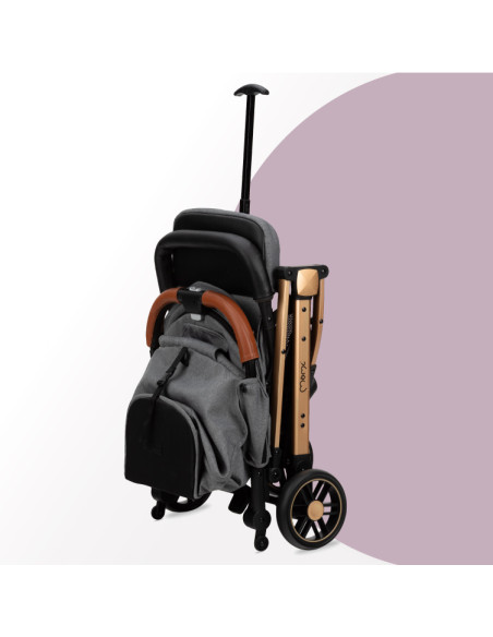 MoMi ESTELLE GOLD stroller GRAY