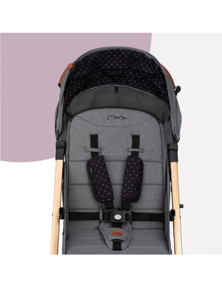 MoMi ESTELLE GOLD stroller GRAY