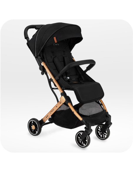 MoMi ESTELLE GOLD stroller BLACK