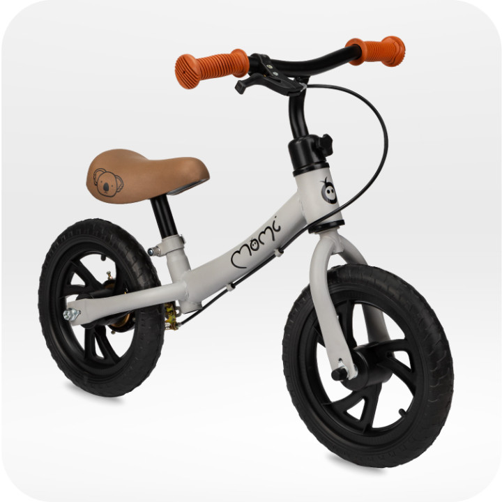 MoMi BREKI balance bike GRAY