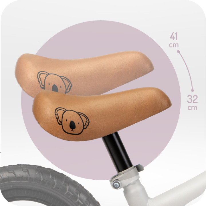 MoMi BREKI balance bike GRAY