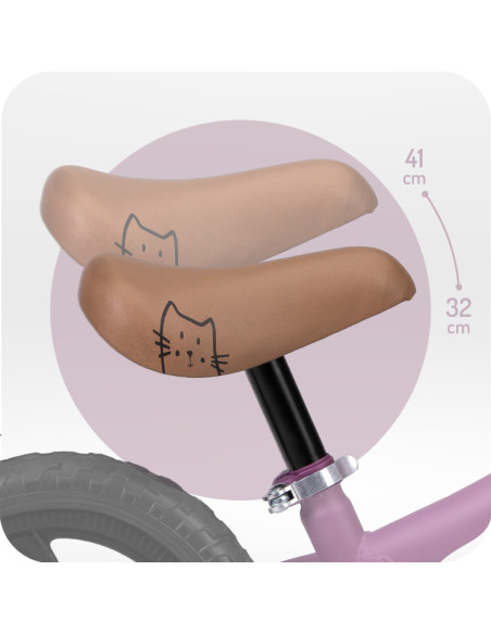 MoMi BREKI balance bike PURPLE