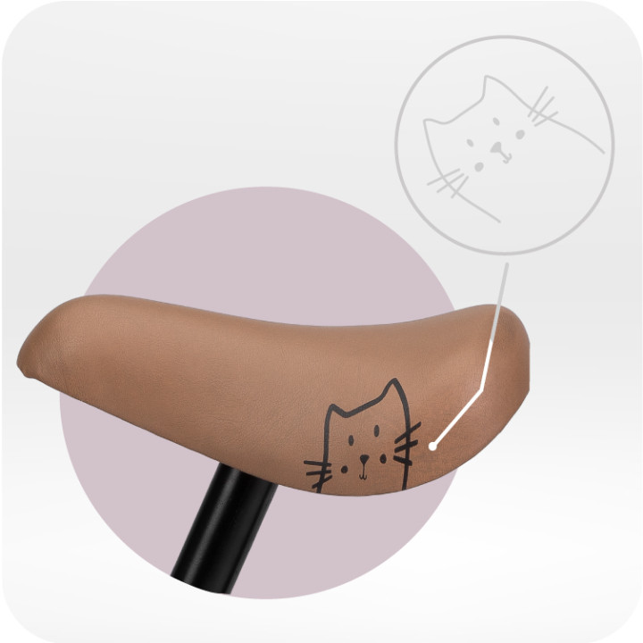 MoMi BREKI balance bike PURPLE