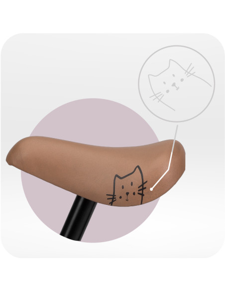 MoMi BREKI balance bike PURPLE