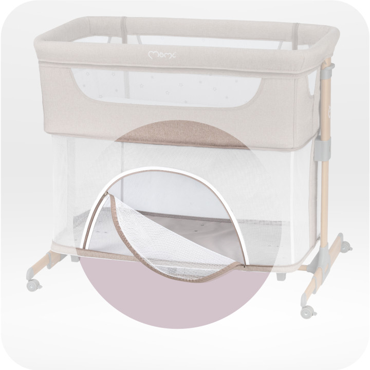 MoMi SMARTBED bedside cot