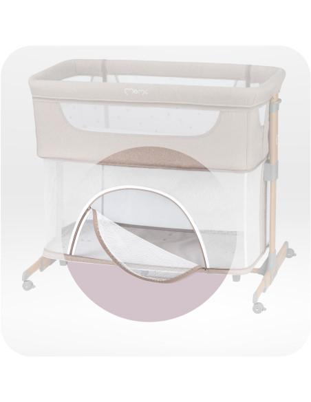 MoMi SMARTBED bedside cot