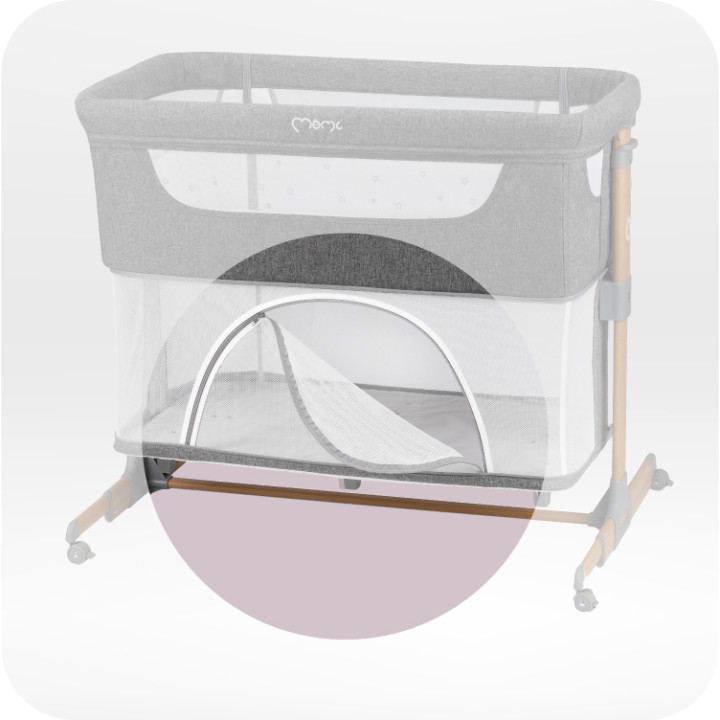 MoMi SMARTBED bedside cot