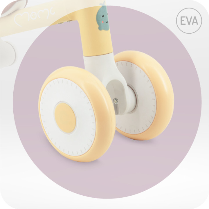 MoMi DEX ride-on YELLOW