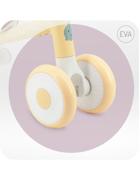 MoMi DEX ride-on YELLOW