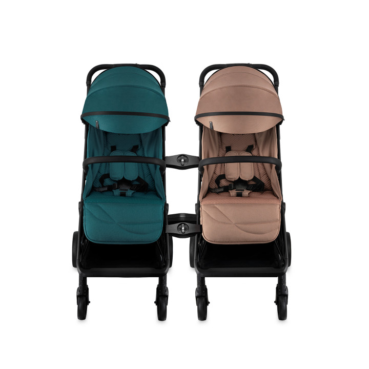 Self-folding MoMi ANDREA stroller TURQUOISE