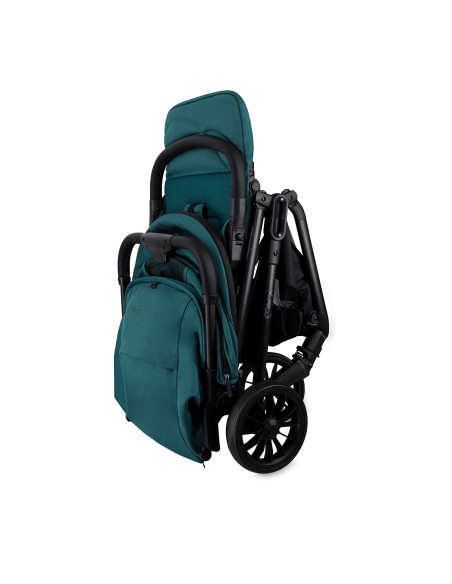 Self-folding MoMi ANDREA stroller TURQUOISE