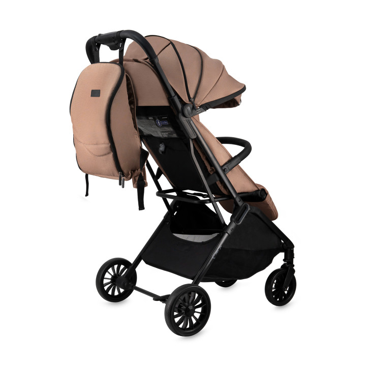 Self-folding MoMi ANDREA stroller BROWN