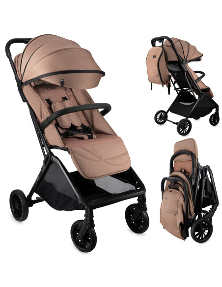 Self-folding MoMi ANDREA stroller BROWN
