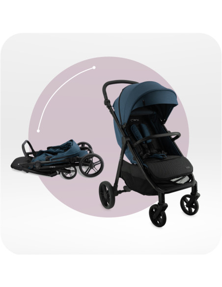 MoMi CLARA stroller BLUE