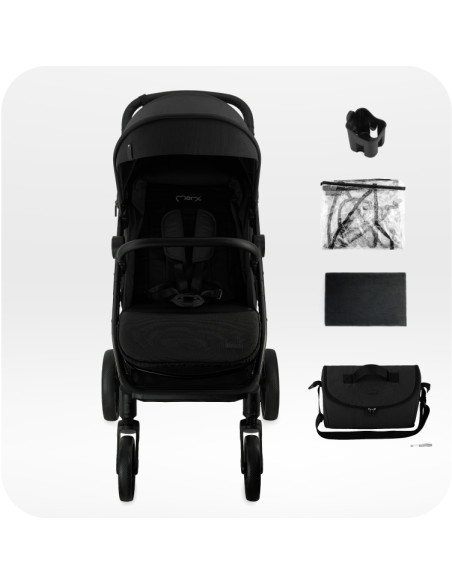 MoMi CLARA stroller BLACK