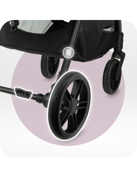 MoMi CLARA stroller BLACK
