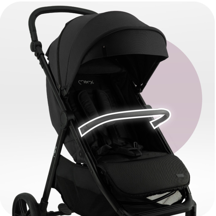 MoMi CLARA stroller BLACK