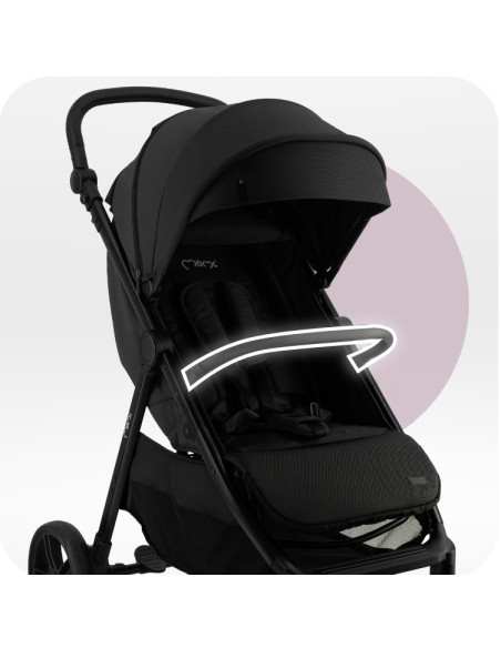 MoMi CLARA stroller BLACK