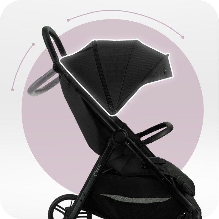 MoMi CLARA stroller BLACK