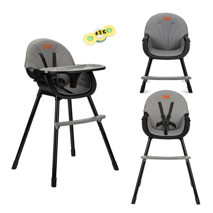 MoMi REKI feeding chair BLACK