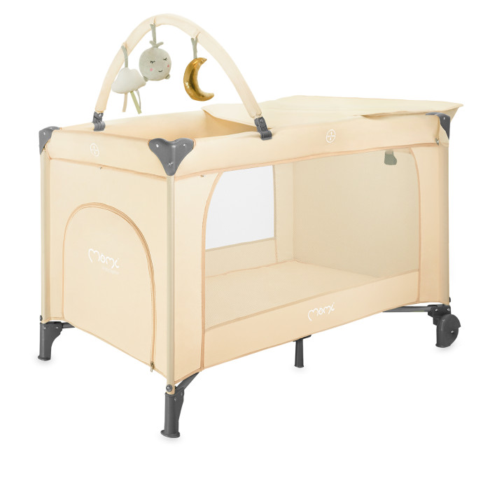 MoMi BELOVE PLUS reisebett BEIGE