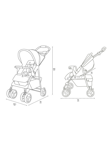 copy of MoMi CLARA kinderwagen SHWARTZ