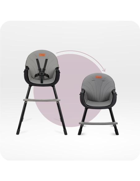 MoMi REKI feeding chair BLACK