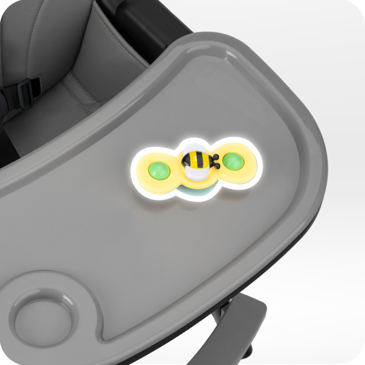 MoMi REKI feeding chair BLACK