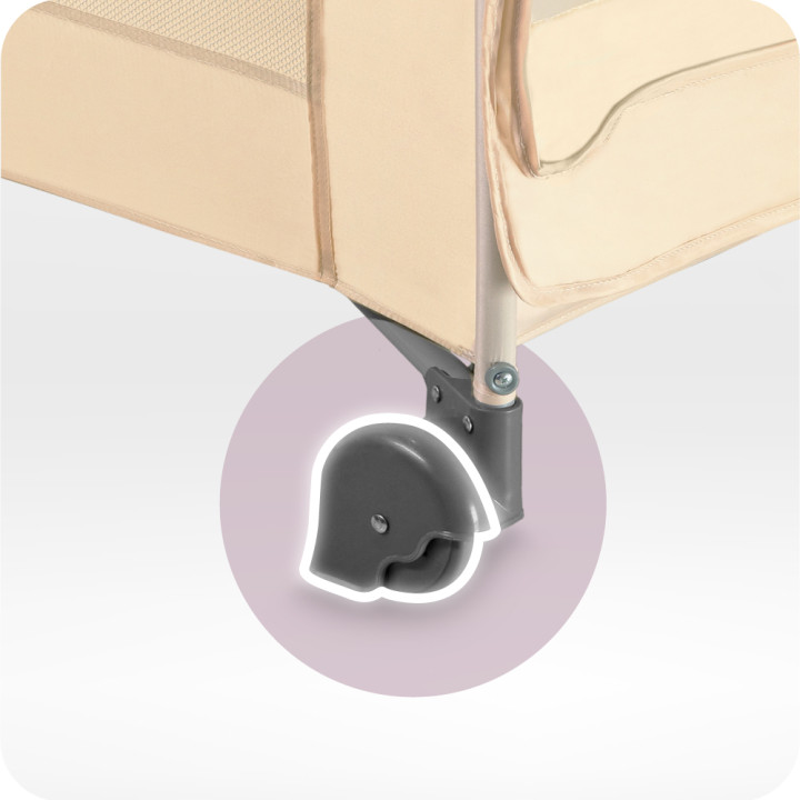 MoMi BELOVE PLUS reisebett BEIGE