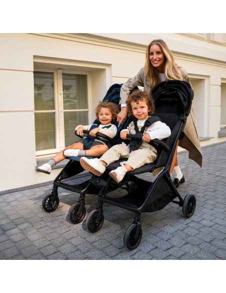Self-folding MoMi ANDREA stroller BROWN