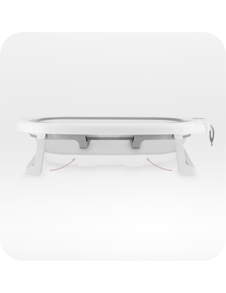 Bathtub MoMi NATA GREY