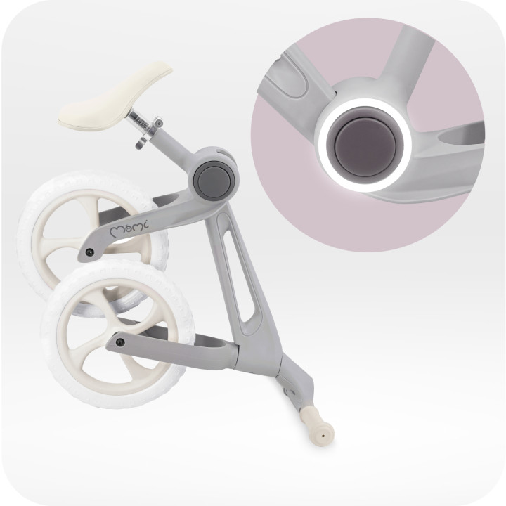 MoMi NORU balance bike GREY