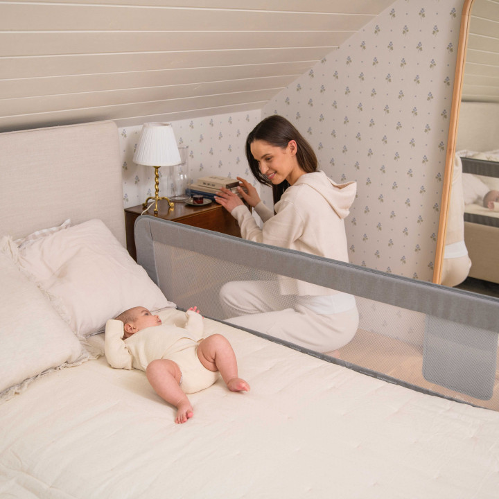 LEXI PLUS bed guard rail BEIGE