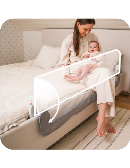 LEXI PLUS bed guard rail BEIGE
