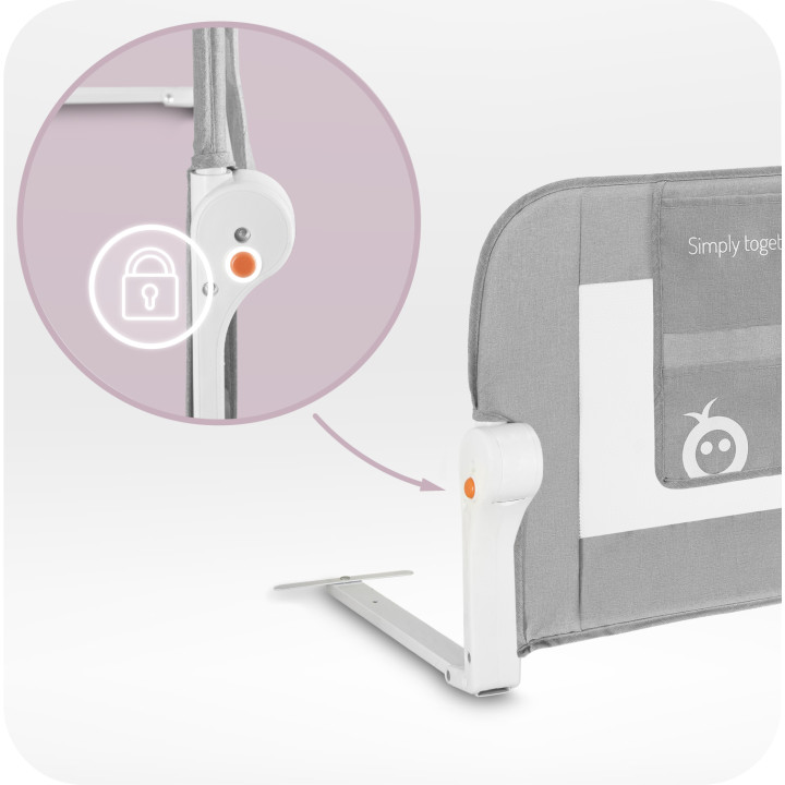 MoMi LEXI PLUS safety guard GRAY
