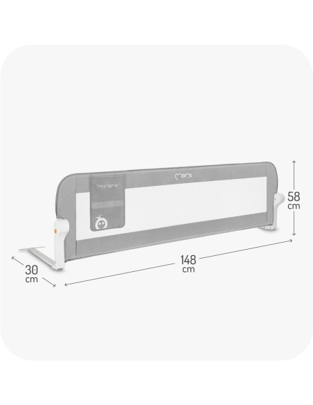 MoMi LEXI PLUS Schutzgitter GRAU