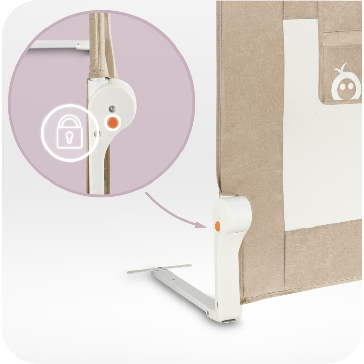 MoMi LEXI PLUS XL Schutzgitter BEIGE