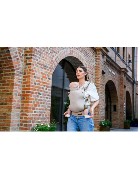 MoMi COLLET ergonomic baby carrier BEIGE