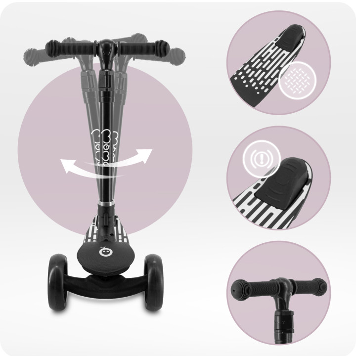 MoMi SAN Scooter BLACK