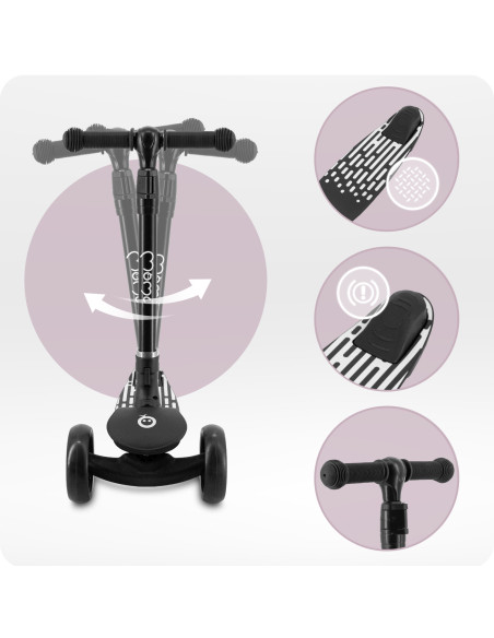 MoMi SAN Scooter BLACK